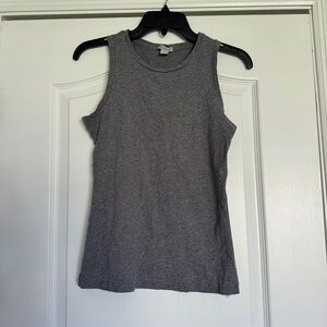 Paraphrase gray tank top